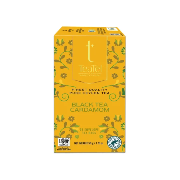 Black Tea Cardamom -  Envelop Tea Bags