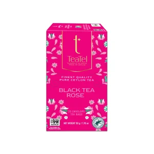 Black Tea Rose - Envelop Tea Bags