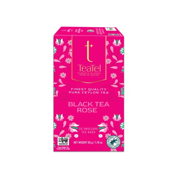 Black Tea Rose - Envelop Tea Bags